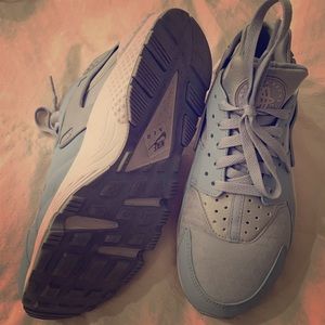 Nike huaraches baby Blue